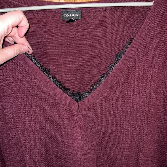 Lace detail sweater - Picture 2 of 4